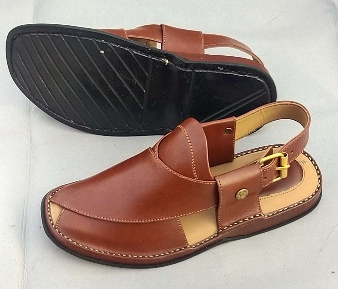 Brown/Mustered Leather GoGO style