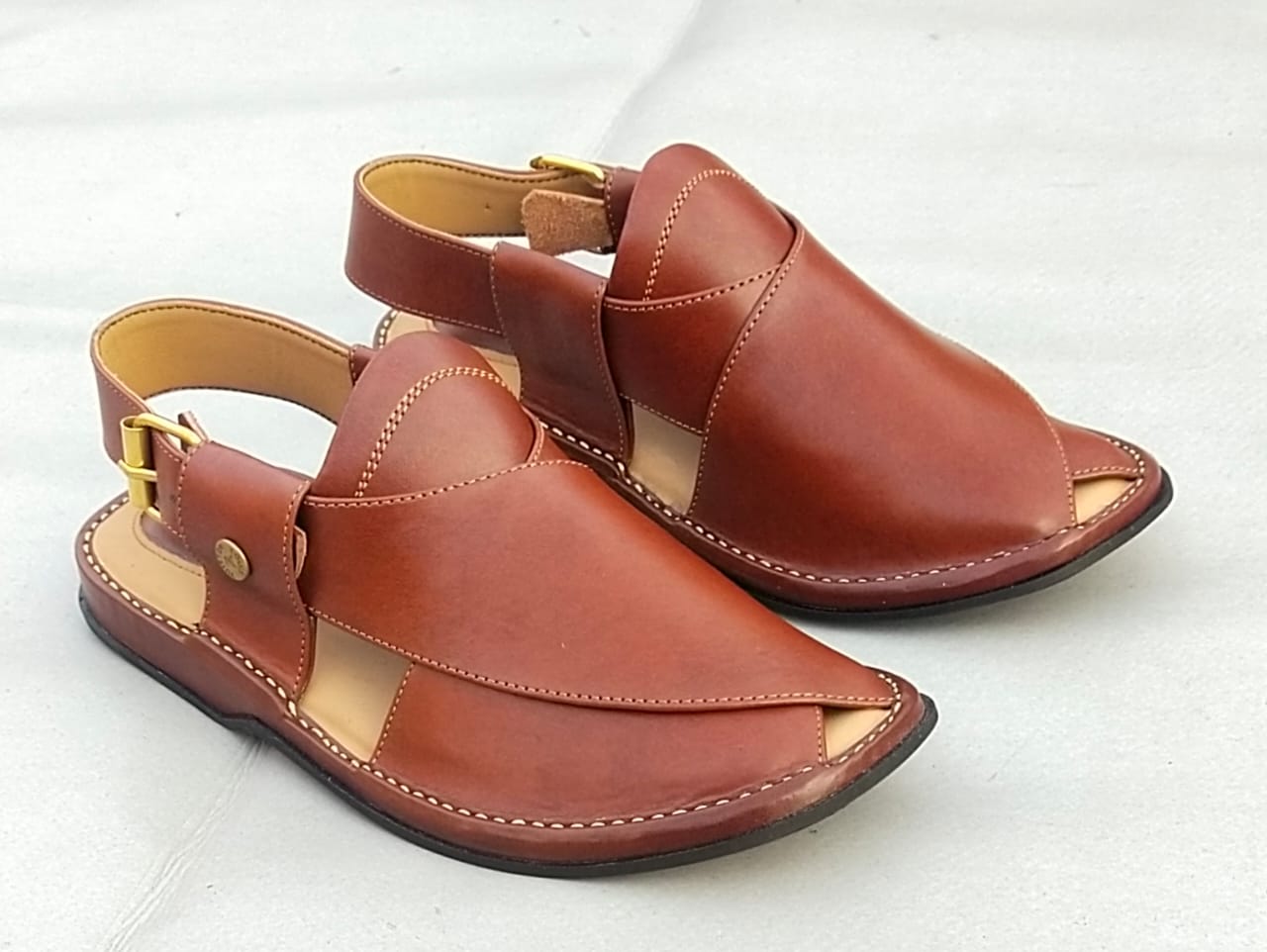 Brown/Mustered Leather GoGO style
