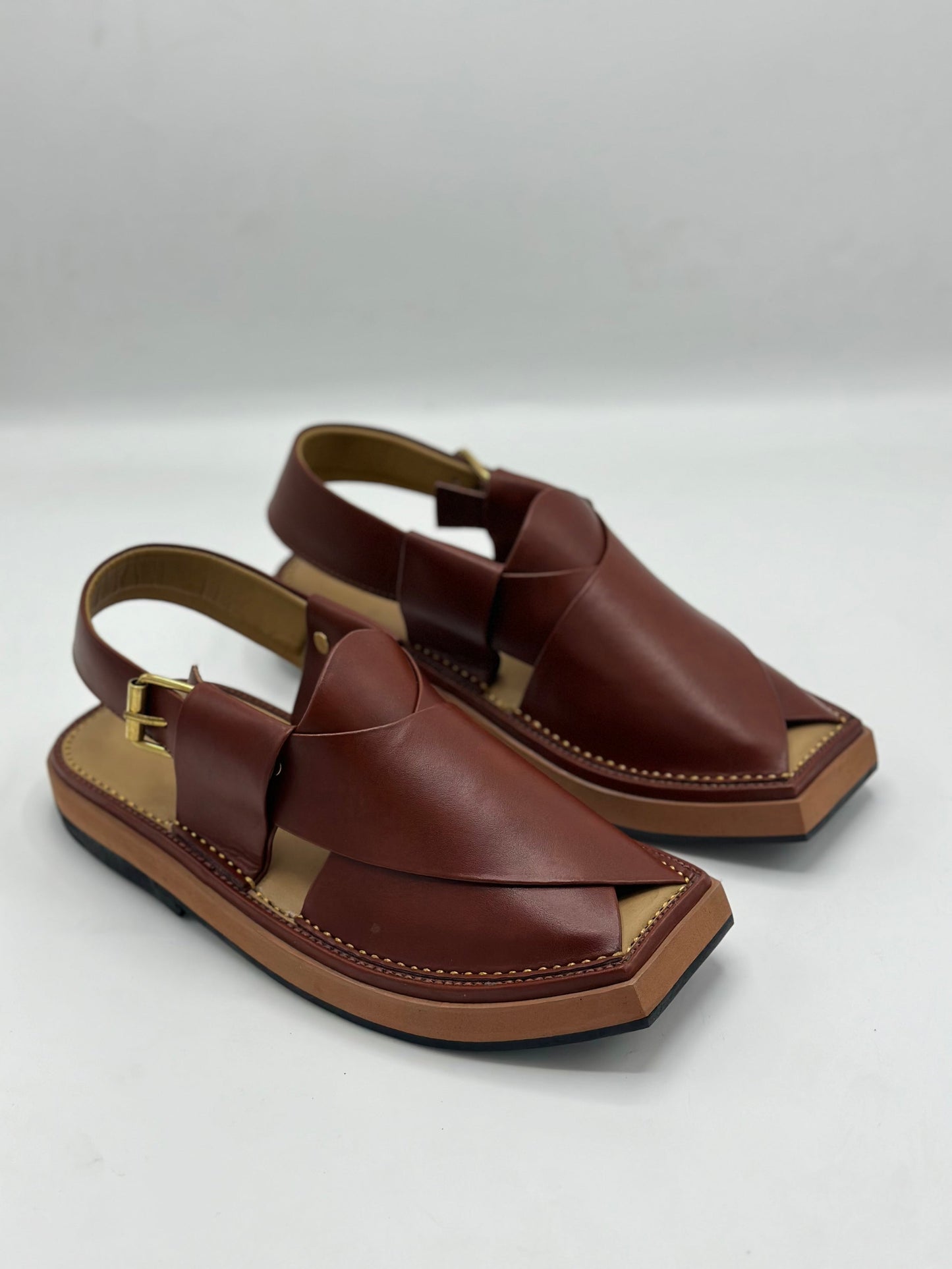 Kapthan Chappal Brown