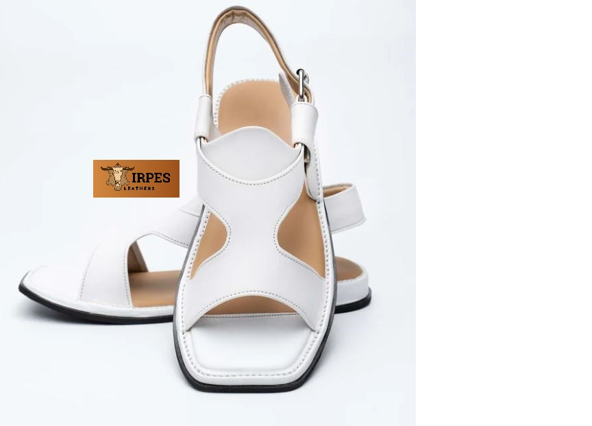 Panjedar White Chappal