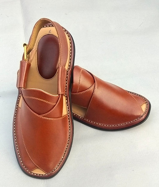 Brown/Mustered Leather GoGO style