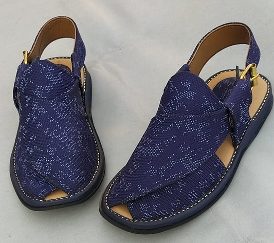 GOGO Leather & Fabric Chappal