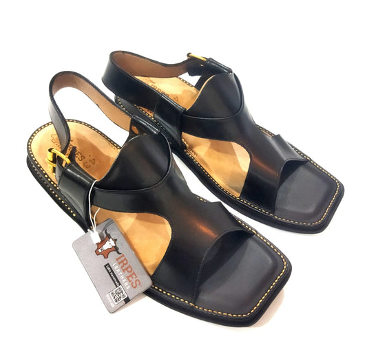 Panjedar Black  Chappal