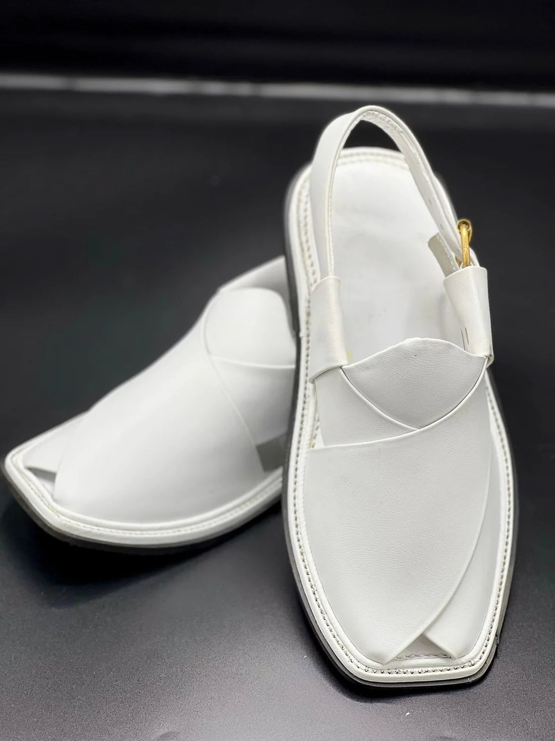 Smart Zalmi white chappal