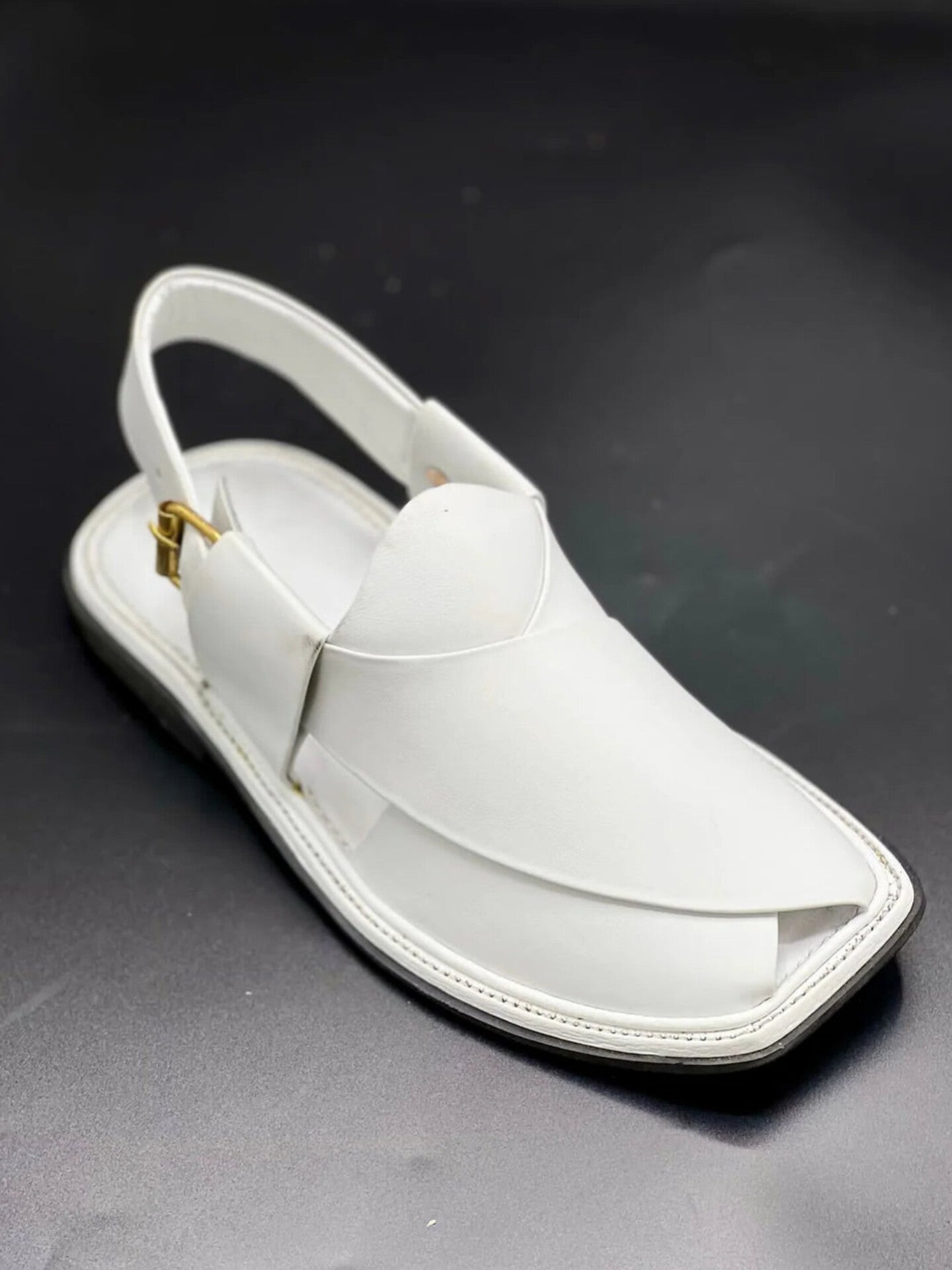 Smart Zalmi white chappal