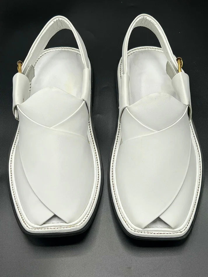 Smart Zalmi white chappal