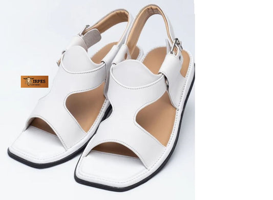 Panjedar White  Chappal